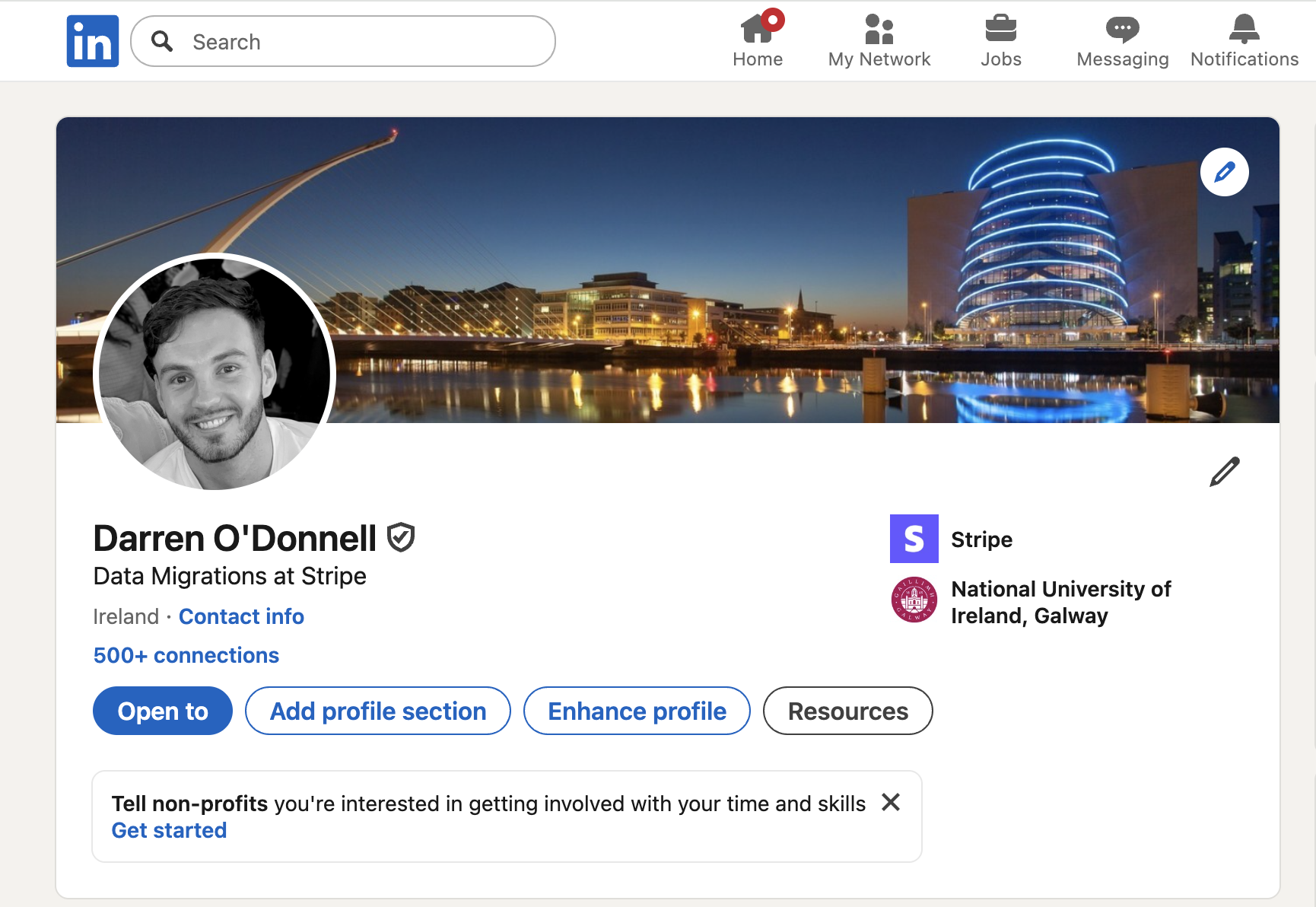 LinkedIn Profile - Click to Visit